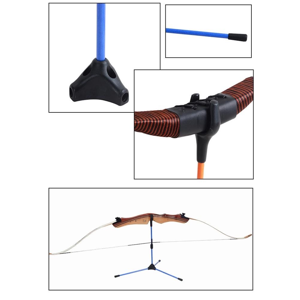 Lightweight Bow Stand for Recurve Bow Traditional Bow and Straight Bow