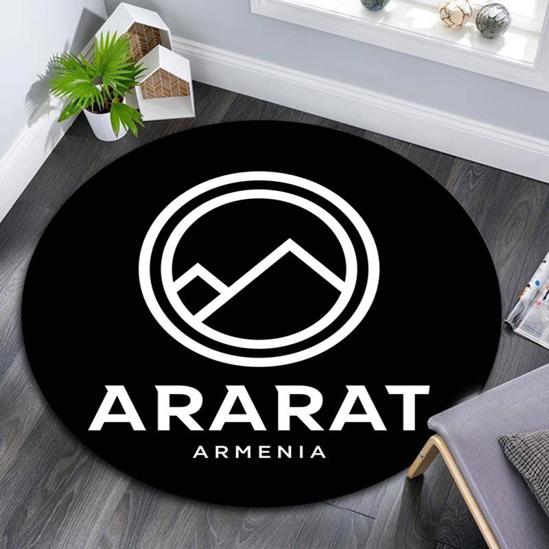 Ковер Ararat Armenia FC Круглый ковер под офисные стулья Спальня Гостиная Декор для дома