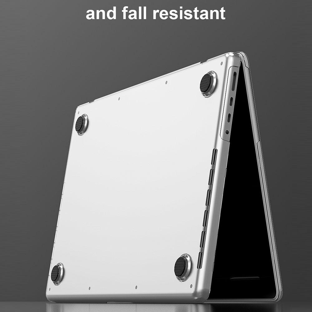 BENWIS MP-CHC For Macbook Air 13 Inch (2018-2019) A1932/(2020) A2179 A2337 Clear Laptop Case PC Shockproof Cover