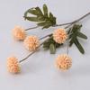 Dandelion Artificial Flowers Wedding Decoration 5 Head Fake Flowers Small Thorn Ball DIY Home Decor Bouquet Valentine's Day Gift