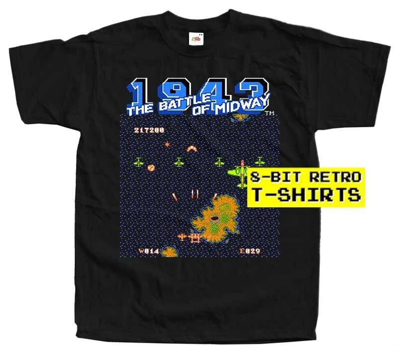 1943 The Battle of Midway STAGE NES GAME MEN T SHIRT All sizes S-5XL 100%COTTON