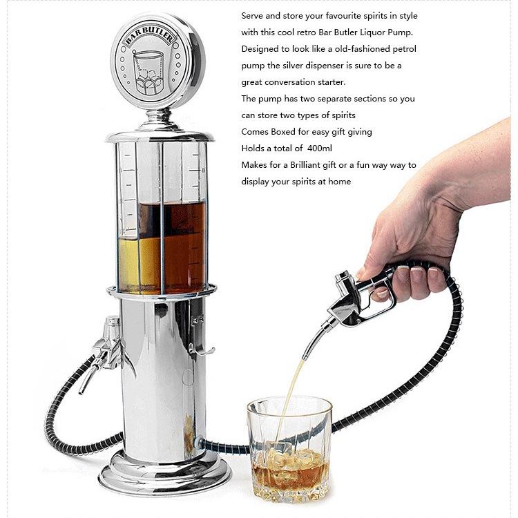 Двухголовочный диспенсер для напитков: Пиво- и водомат в стиле АЗС, Пивной пистолет, Пивная башня
