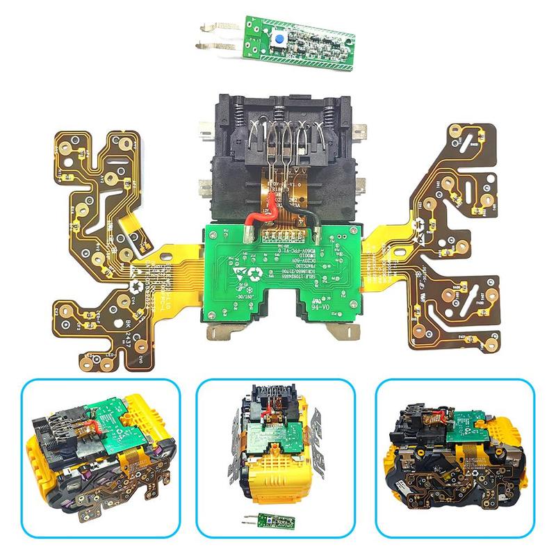 Плата защиты литиевой батареи B48A 21700 Для батареи DEWALT 20V/60V Плата схемы защиты зарядки литиевой батареи C5J8