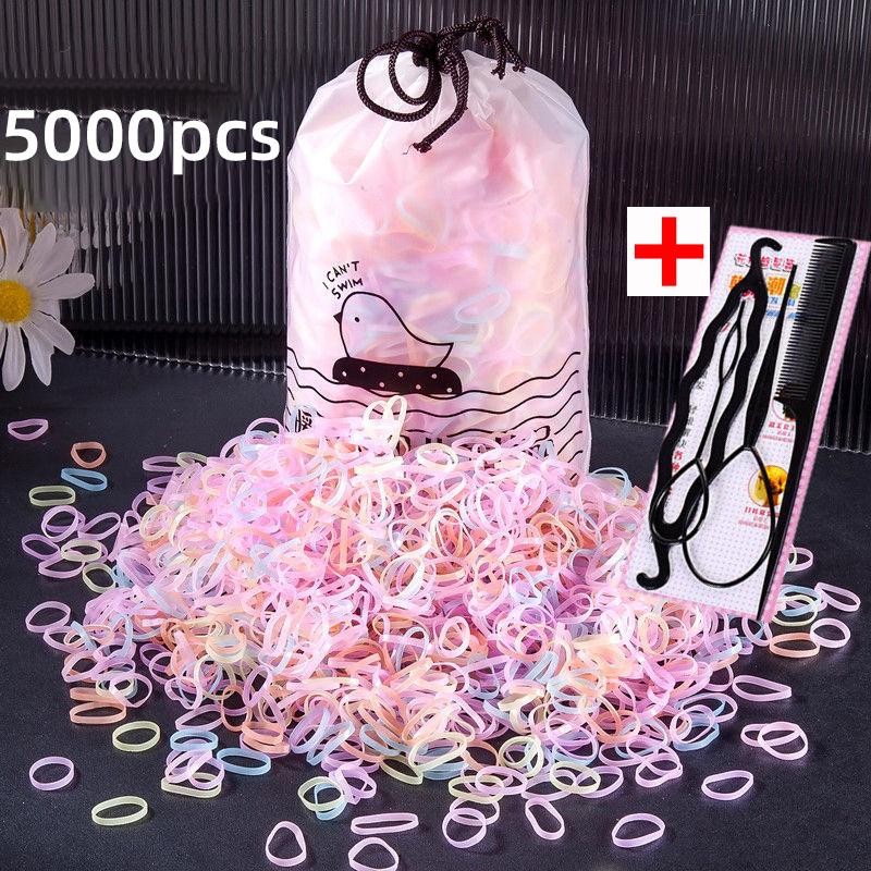 Одноразовые резинки для младенцев, милые дети, без вреда для волос, маленькие резинки для завязывания волос, аксессуары для волос, повязки на голову, петли для волос.