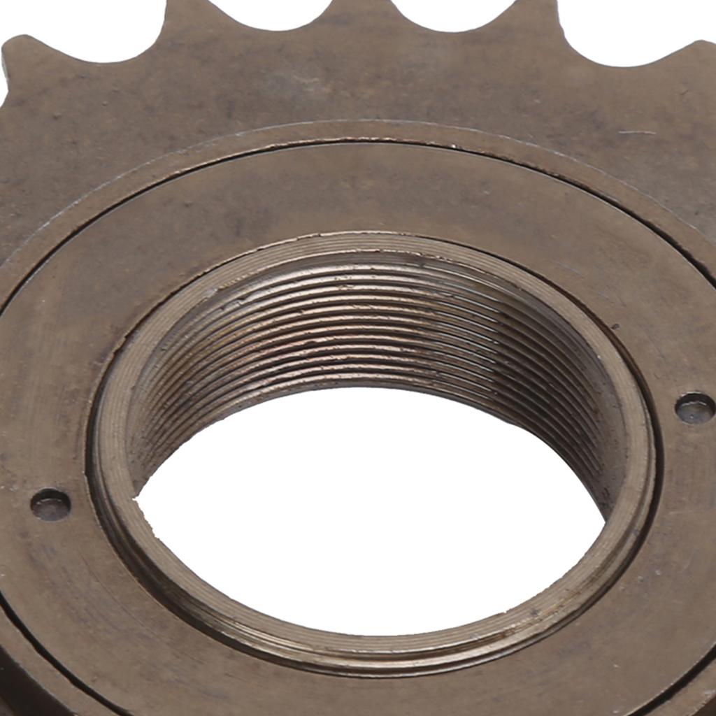 Bike Freewheel, 24T Movable Flywheel with Rotation and Comfortable Riding, for Single Speed BMX Folding Bike Tricycle