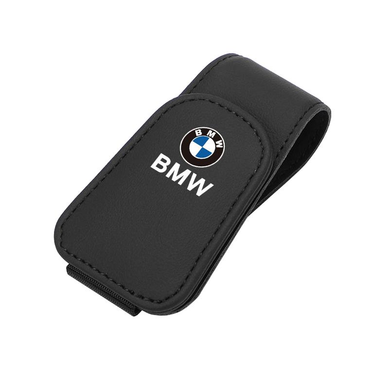 NTSM5 1Pcs Motorcycle Sticker/Car Sun Visor Sunglasses Clip Universal Ticket Card Clamp For BMW G80 G06 G07 G42 G14 G15 G16 F82 F20 X5