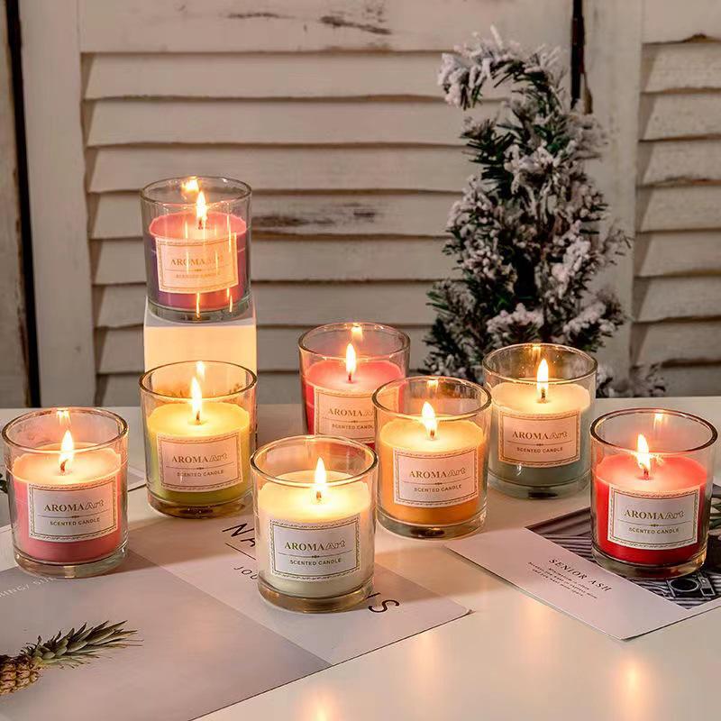 Утолщенный прозрачный стеклянный подсвечник для DIY ароматерапевтических свечей