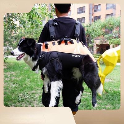 Большой рюкзак для домашних животных, многофункциональная авиационная сумка, плечевой ремень, уличные прогулочные носилки, рюкзак для собак с ограниченными возможностями.