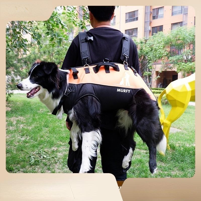 Большой рюкзак для домашних животных, многофункциональная авиационная сумка, плечевой ремень, уличные прогулочные носилки, рюкзак для собак с ограниченными возможностями.