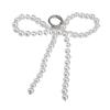 Stylish Bowknot Pendant with Fringe Fashionable Beaded Bowknot Phone Hangings Accessory for Women's Phones and Keychains