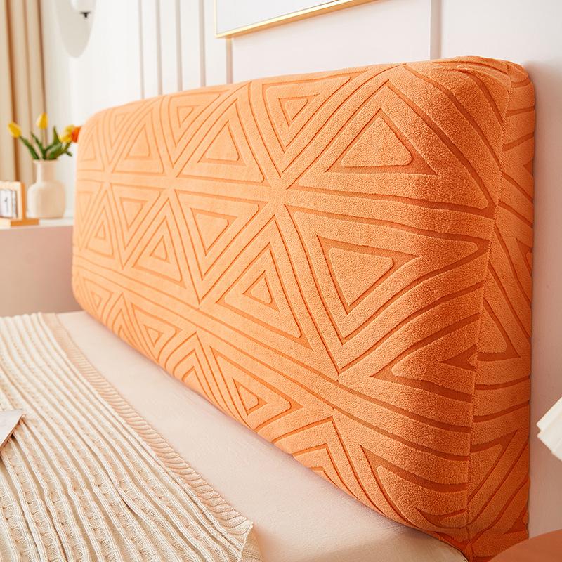 Чехол для изголовья кровати Full Queen Cal King Stretch Soft Bed Headboard Slipcover Stretch Solid Color Purproof Protector Cover Washable for Bed Bedroom Decor