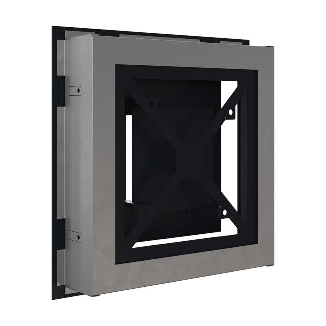 Крышка вентиляционная WIND 22x22 графит