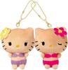 CRUX Nico Плюшевый брелок Sanrio Hello Kitty Tan Kitty & Mimmy B Gal Kitty 131988