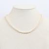[925 Silver] Mystic Freshwater Pearl Necklace_4mm Pearl