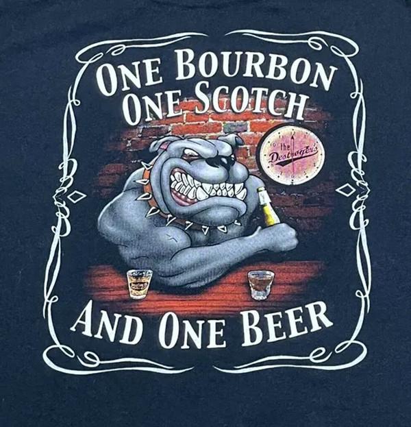 VTG And One Beer George Thorogood Shirt Short Sleeve Black Unisex S-5XL
