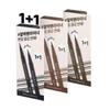 Wake Make Iron Wall Pen Eyeliner 1+1 Set, No. 2 Brown, 2 Pcs.