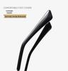 Солнцезащитные очки Red Wolf 2024 из нейлона, с поляризацией, угловой квадратной оправой, одинарной перемычкой и открытым верхом, compatible с очками для близорукости - Модель HL2275.