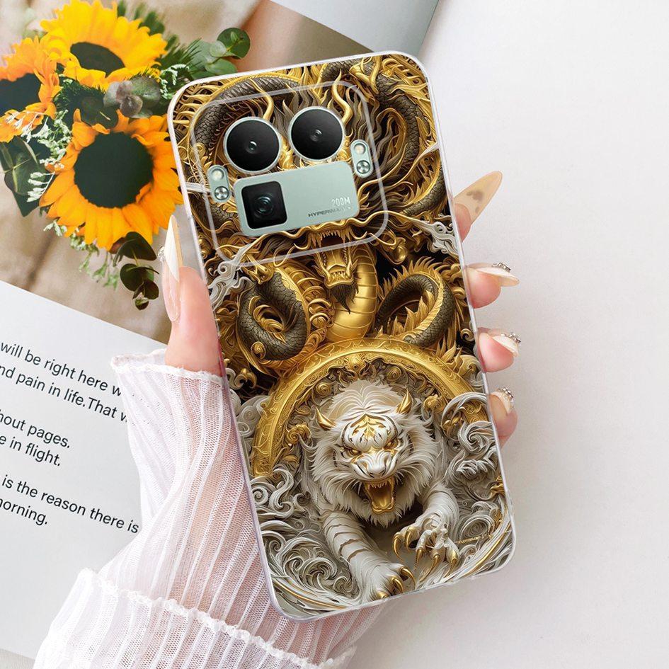Чехол для Realme GT8 Pro 2025 RMX5210 Популярный Цветок Бантик Мягкий Тонкий Силиконовый Задний Чехол Для Realme GT 8 GT8 RealmeGT8 5G Coque