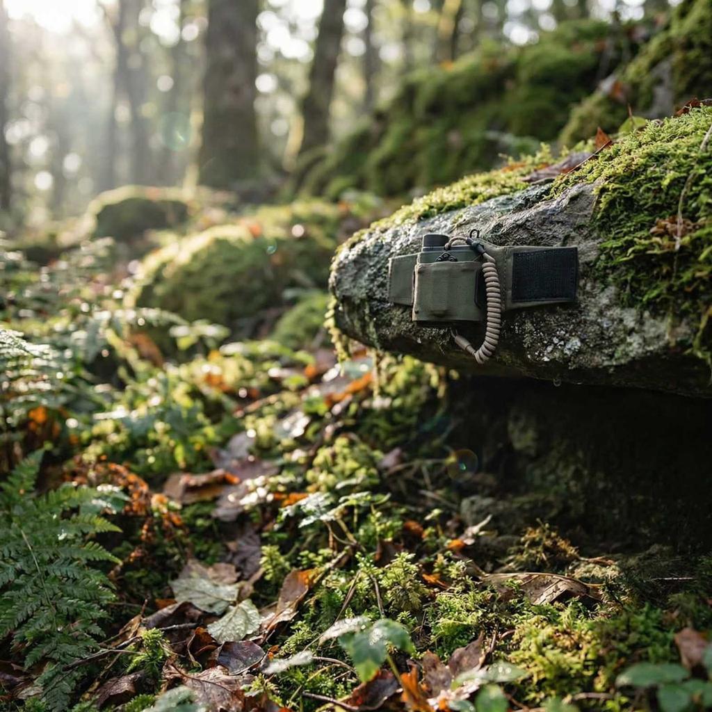 Магнитный Держатель для Дальномера с Ремешком на Дерево, Универсальный Стойка-Кронштейн для Охотничьего Дальномера, Стабилизатор Hands-Free для Гольфа//Наблюдения на Открытом Воздухе,