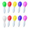 10Pcs/Pack Glowing Sand Hammer Toy Hand Shakers LED Maracas Flashing Light Lamp Birthday Party Favors-(Random Color)