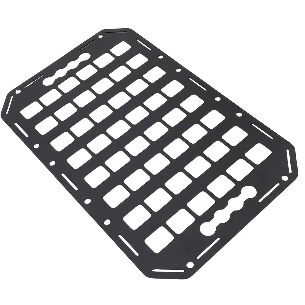 Truck Bed Molle Panel 432x273x2mm Aluminum Side Bed L Track Molle Panel for Sedan SUV Pickup Van RV