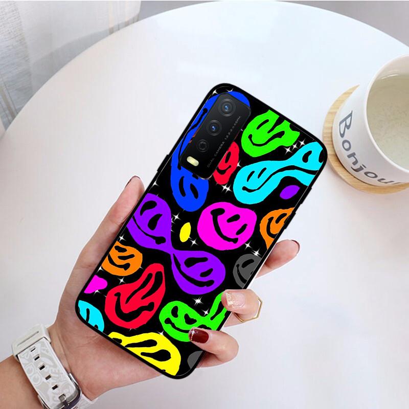 Чехол для телефона Trippy Smiley для VIVO Y31 Y21 Y70 Y21S Y20 Y72 1907 Y12 Y11S Y53S Y33S Y55 Y76 Y51 Y15S Y01 Funda