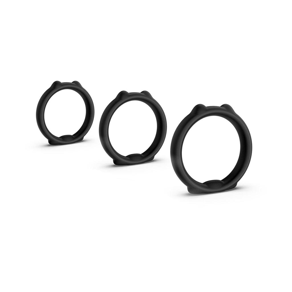 Soft Silicone Penis Cock Ring Set Male Ball Scrotum Stretcher Penis Lock Cock Ring Delay Ejaculation Enlargement Sex Toy Big Man