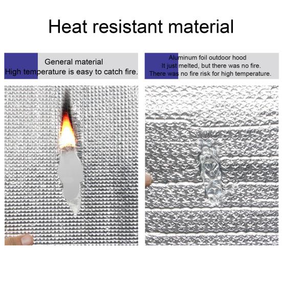 Удобный водонепроницаемый прочный двухслойный защитный экран для кондиционера переменного тока на лето