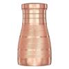 Copper Designer Copper Water Bottle | Pitchers | Water Jug | Bedroom Jar | Bedside Bottle Carafes with Tumbler/Glass with Lid 1250 ML (Diamond Touch)