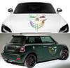 Car Body Hood Door Sticker Laser Skull Graphics Decal Truck SUV Pickup Universal