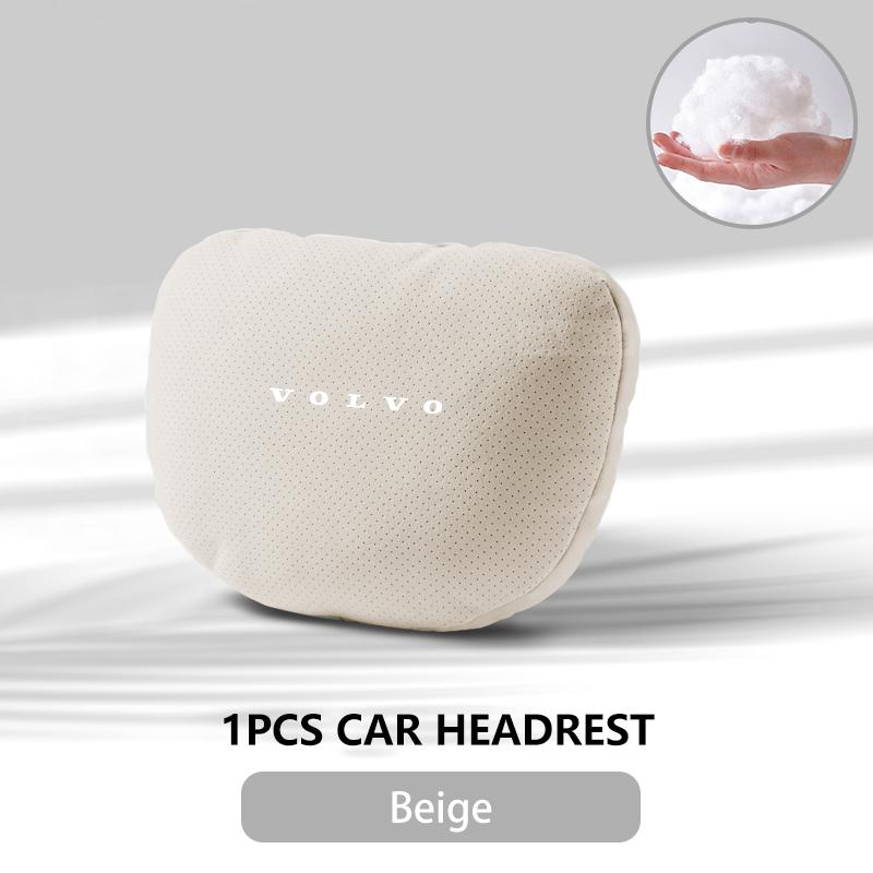 Для Volvo XC60 V90 V60 V40 XC90 S90 S60 C30 V70 XC40 Автомобильный подголовник Поддержка шеи Сиденье Поясничная подушка Мягкая подушка для шеи Аксессуары