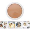 Circular Picture Frame On Wood Base Decorative Wall Art Photo Holder for Oil Paintings 8 Inch Photo Frame Home Decors
