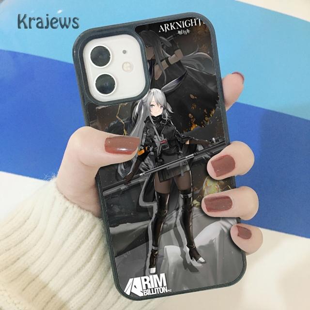 Мягкий чехол для телефона Krajews Amiya Ansel Arknights для iPhone 14 5 SE 6s 7 8 plus X XR XS 11 12 13 pro max Samsung S21 S22ultra