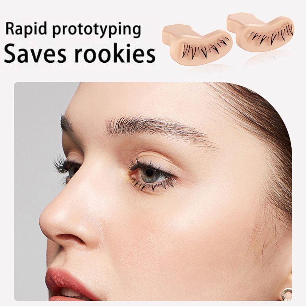 V-образные нижние ресницы принты DIY накладные ресницы подводка для глаз запечатывает ресницы