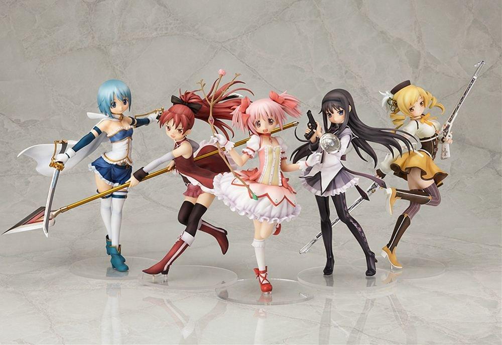 Puella Magi Madoka Magica Kyoko Sakura Scale ПВХ окрашенная готовая (1/8 продукта)