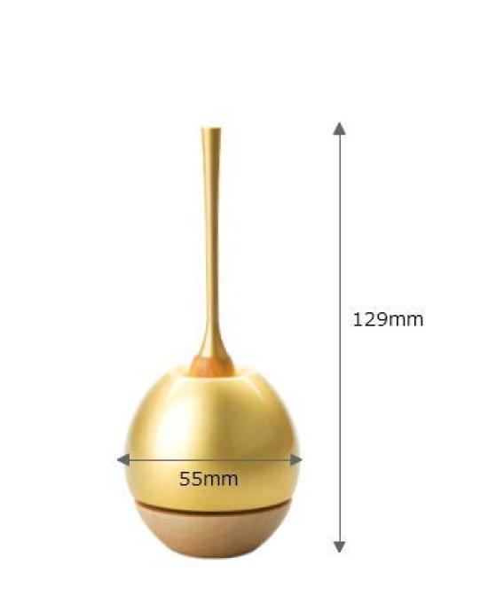 Designer Buddhist Altar Accessories: Cherin Orin [Wood Silver] Good Design Award Winning Buddhist Altar Accessories