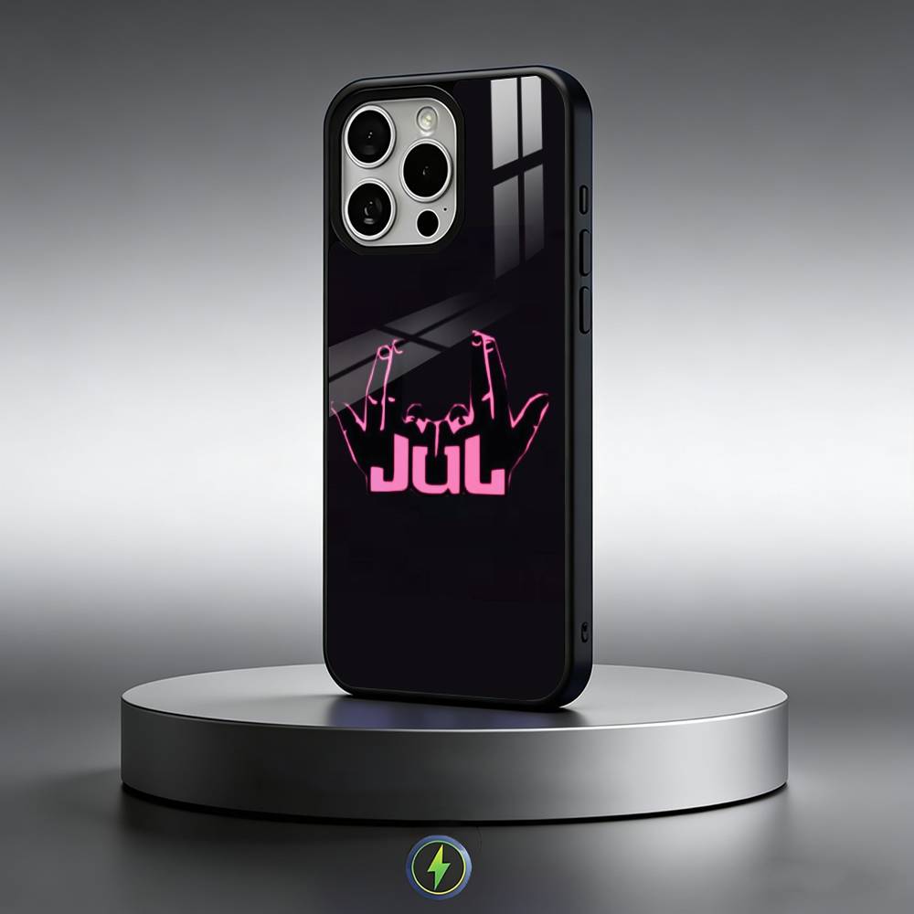 Чехол для телефона с изображением французского рэпера Jul для iPhone 17, 16, 15, 14, 13, 12, 11 Plus, Pro Max, магнитный, для Magsafe, беспроводной зарядки