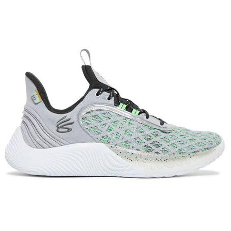 Улица Сезам x Curry Brand Curry Flow 9 Street Pack - Говорящие мусорные люди Кроссовки Серый 3024248-102