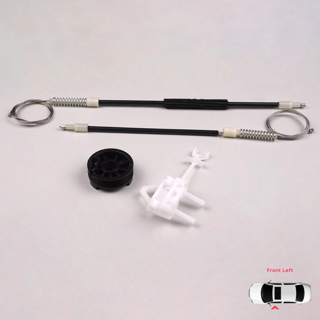 BWR797 Power Window Regulator Repair Set Front Left for Fiat Albea Siena Palio MK1 171 172 178 1996-2016 4/5 Door 46786201