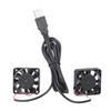 5V USB PC Router Fan 40mm Cooling Fan Brushless Portable Cooling Fan Replacement for Router Modem TV Box Electronic