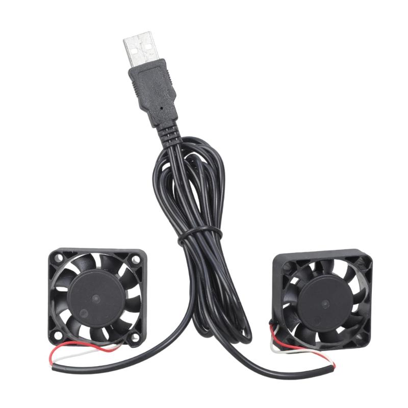 5V USB PC Router Fan 40mm Cooling Fan Brushless Portable Cooling Fan Replacement for Router Modem TV Box Electronic