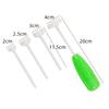 4PCS/Set Veggie Corkscrew Replaceable Vegetable Spiral Cutter Digging Tool with Replaceable Head