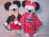 WDW Конвенционные Мишки Микки 2006 Эксклюзивный Набор "Кото и Минни" 2