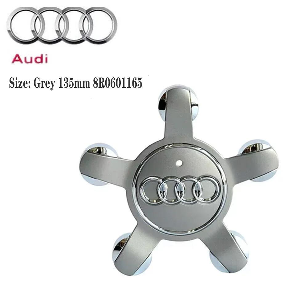 Accessories 4Pcs Car Hub Cover Auto Wheel Center Replace Caps Decoration For Audi A1 A3 A4 A5 A6 A7 A8 C5 Q3 Q7 Q5 Q2L R8 TT Q5L