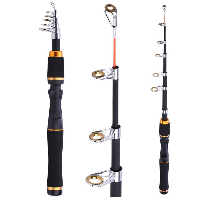 Детские рыболовные снасти, легкие и портативные телескопические удочки и катушки для детской рыбалки
