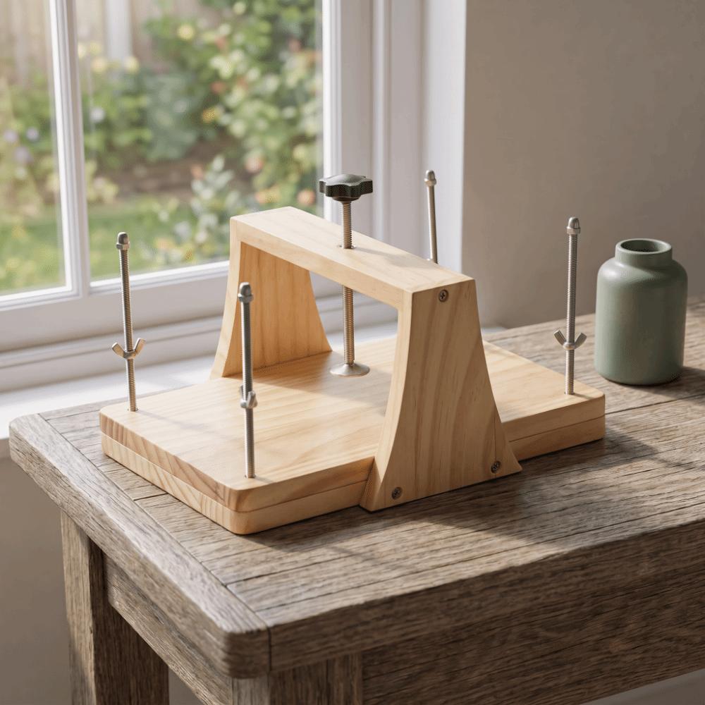 Large Wood Embossing Press for Making Dried Flower Plant Specimens