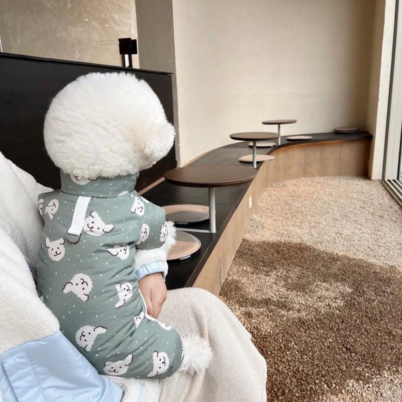 Зимний комбинезон для собак, теплая куртка, одежда для собак, щенок, пальто для собак, чихуахуа, французский бульдог, бишон, четыре ноги, одежда для домашних животных, одежда