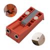 Oblique Hole Locator Woodworking Drill Guide 9.3mm Adjustable Range Hole Locator Fixture With Clear Scale, Oblique Pocket Jig Positioning Accessories