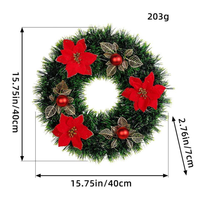 Christmas Hanging Ornaments Simple And Fashionable Durable Holiday Decorations Pendant Strong And Durable Beautiful Wreath