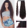 Lifelike Corn Wave Ponytail Wrapped Elevated Natural Extension Hairpin Bundle Hair Ponytail Natural Hair Extension
